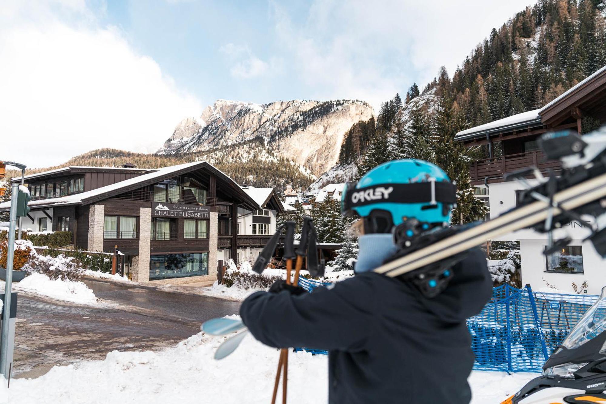 Chalet Elisabeth Dolomites Alpin & Charme Сельва-ди-Валь-Гардена Экстерьер фото